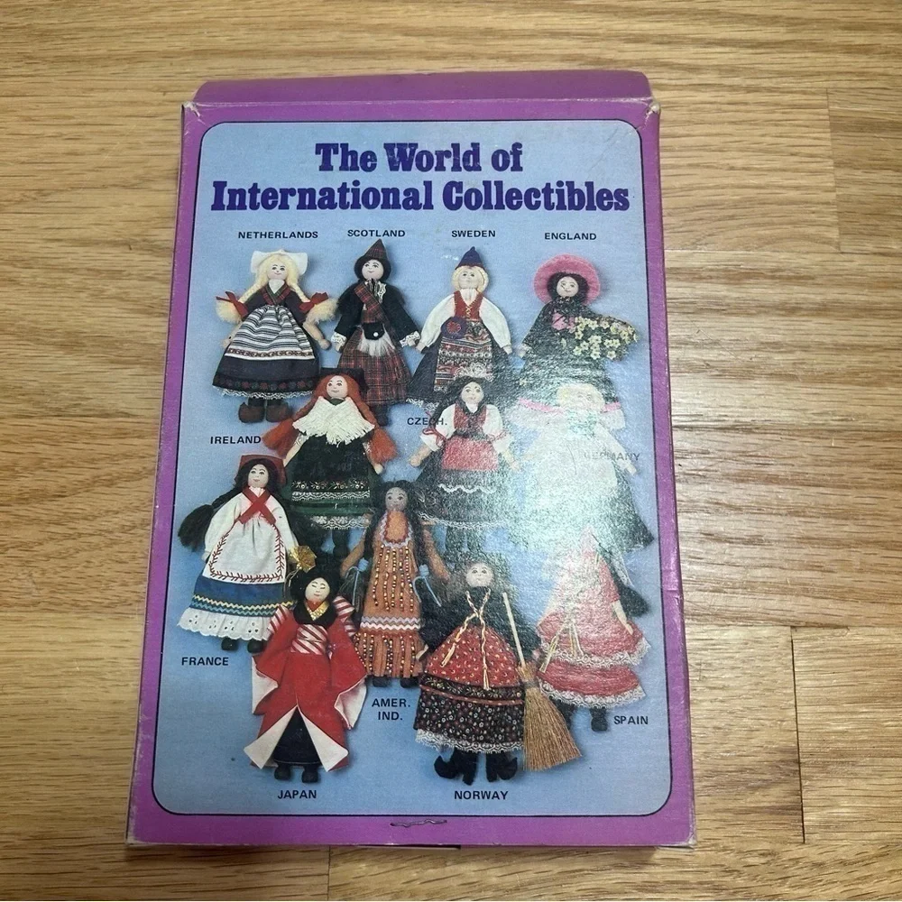 Vintage Clothes Pin Doll Kit NEW Japan Craft International Play